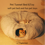Tunnelbed voor katten en honden