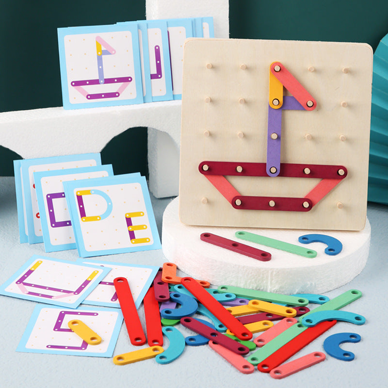 Woods™ - Stimuleer de creativiteit - Prikbord puzzel